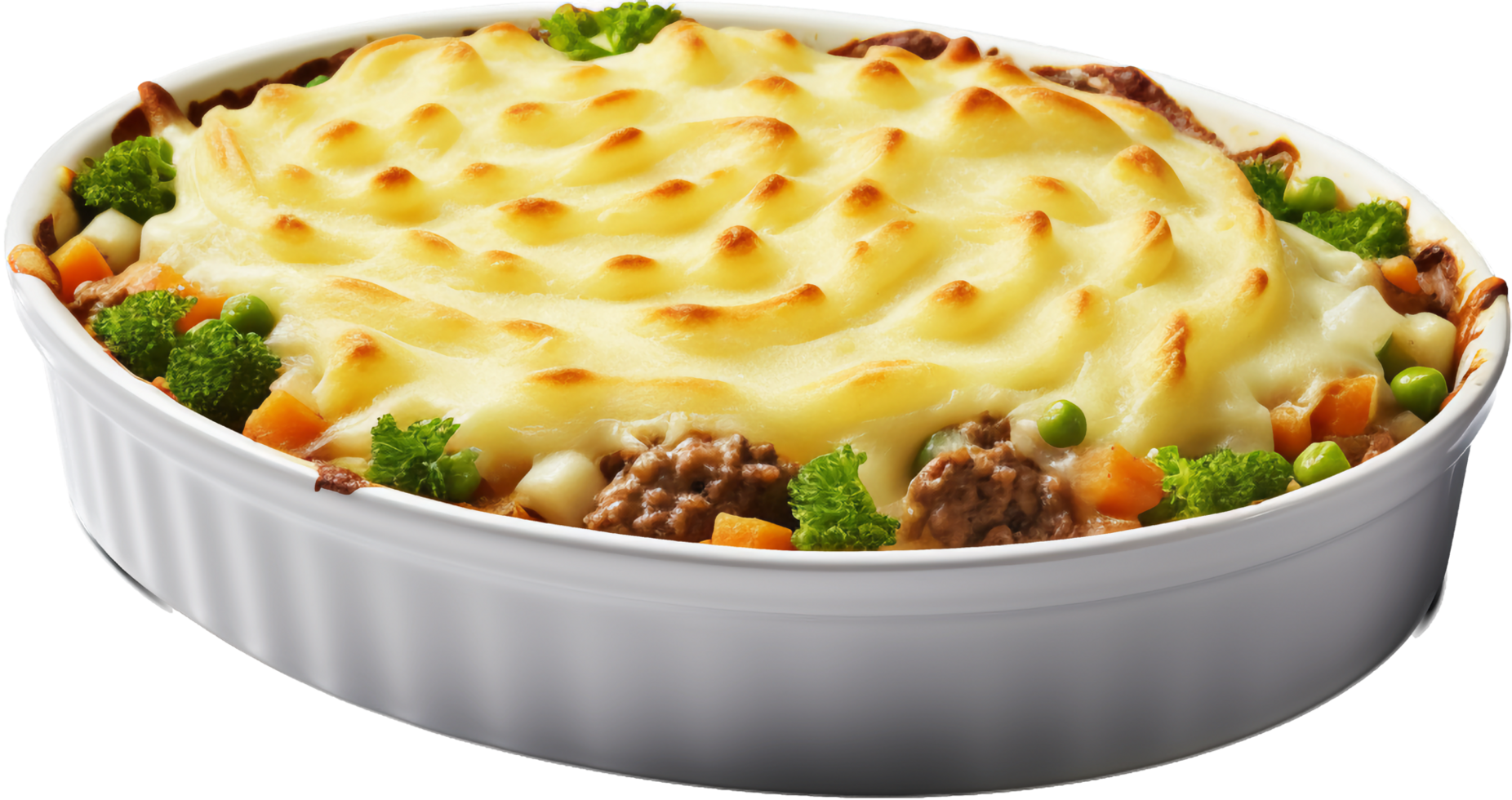 Shepherd pie png with AI generated.