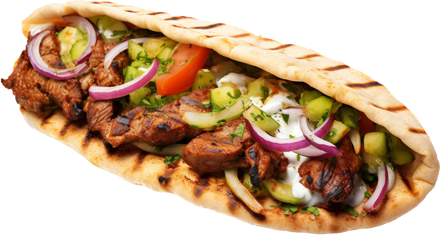kebab png avec ai généré.