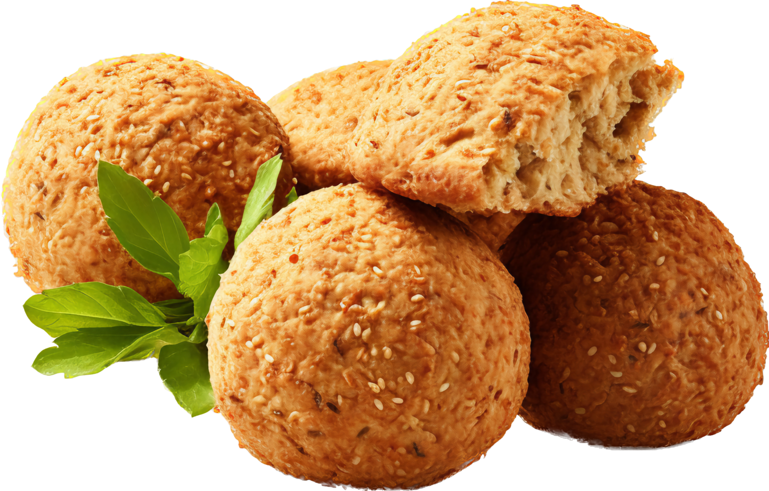 Falafel with . png