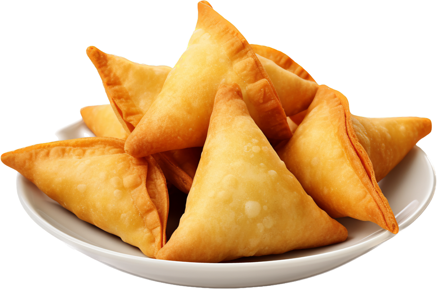 Samosa png with AI generated.