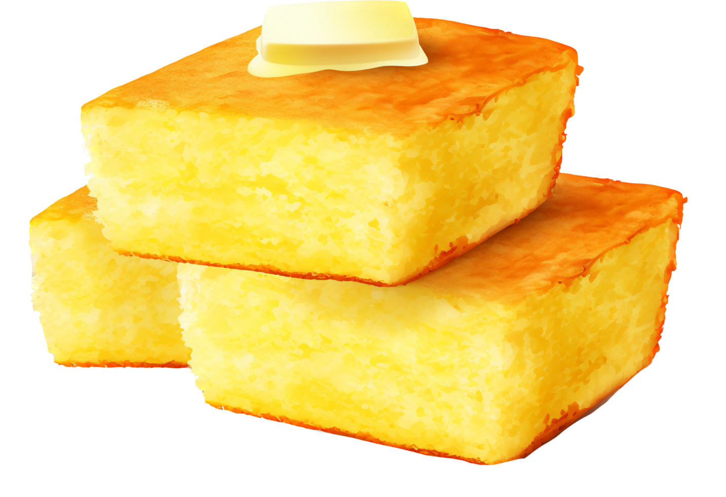 Corn bread with . png