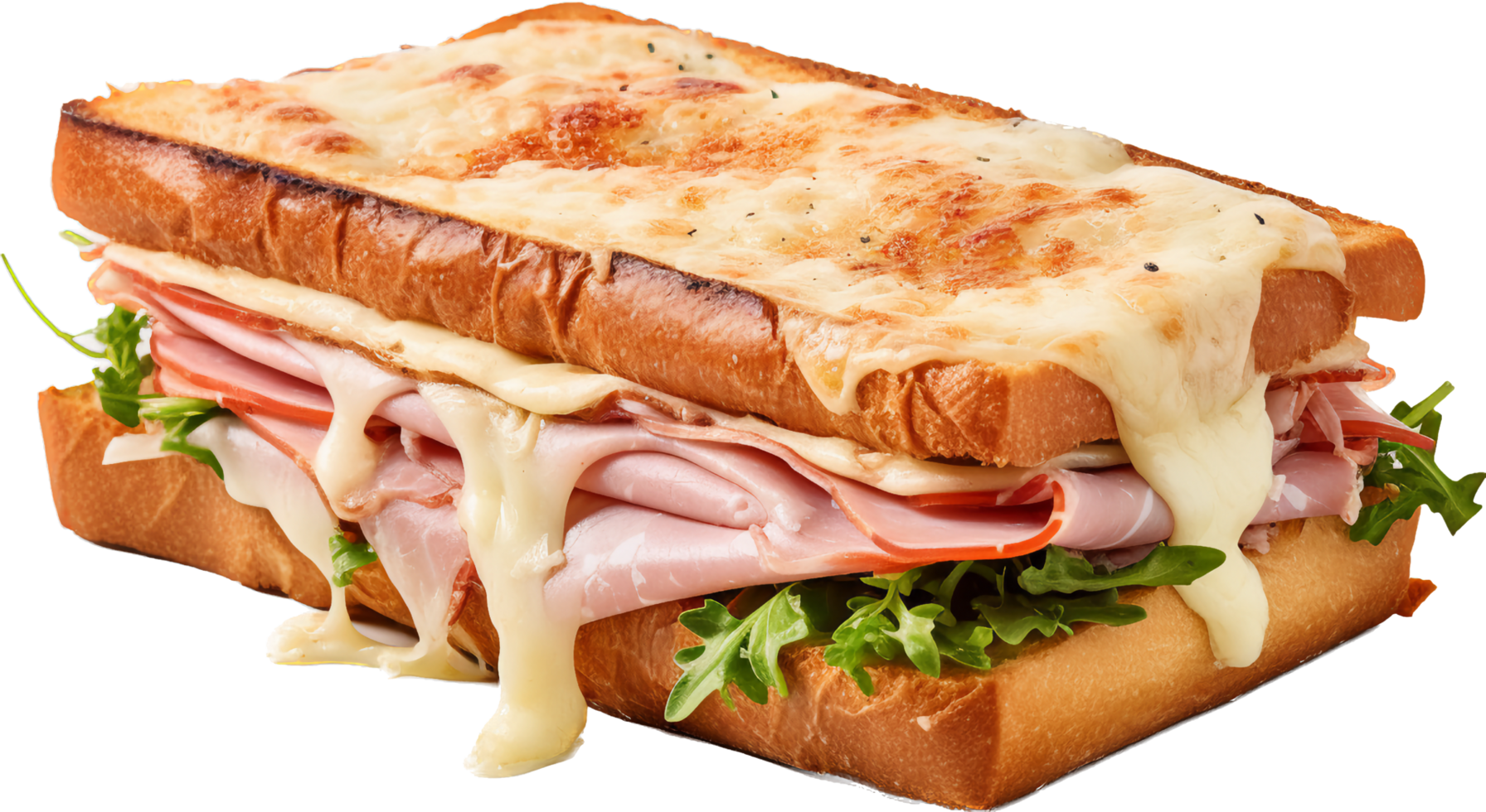 croque monsieur png med ai genererad.