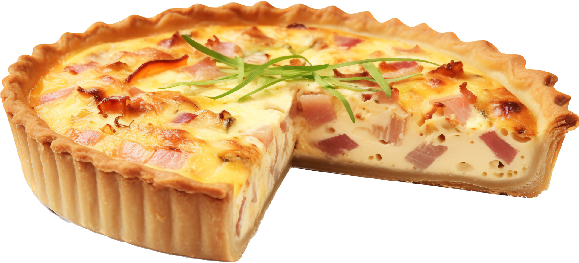 Quiche lorraine png with AI generated. 25269889 PNG