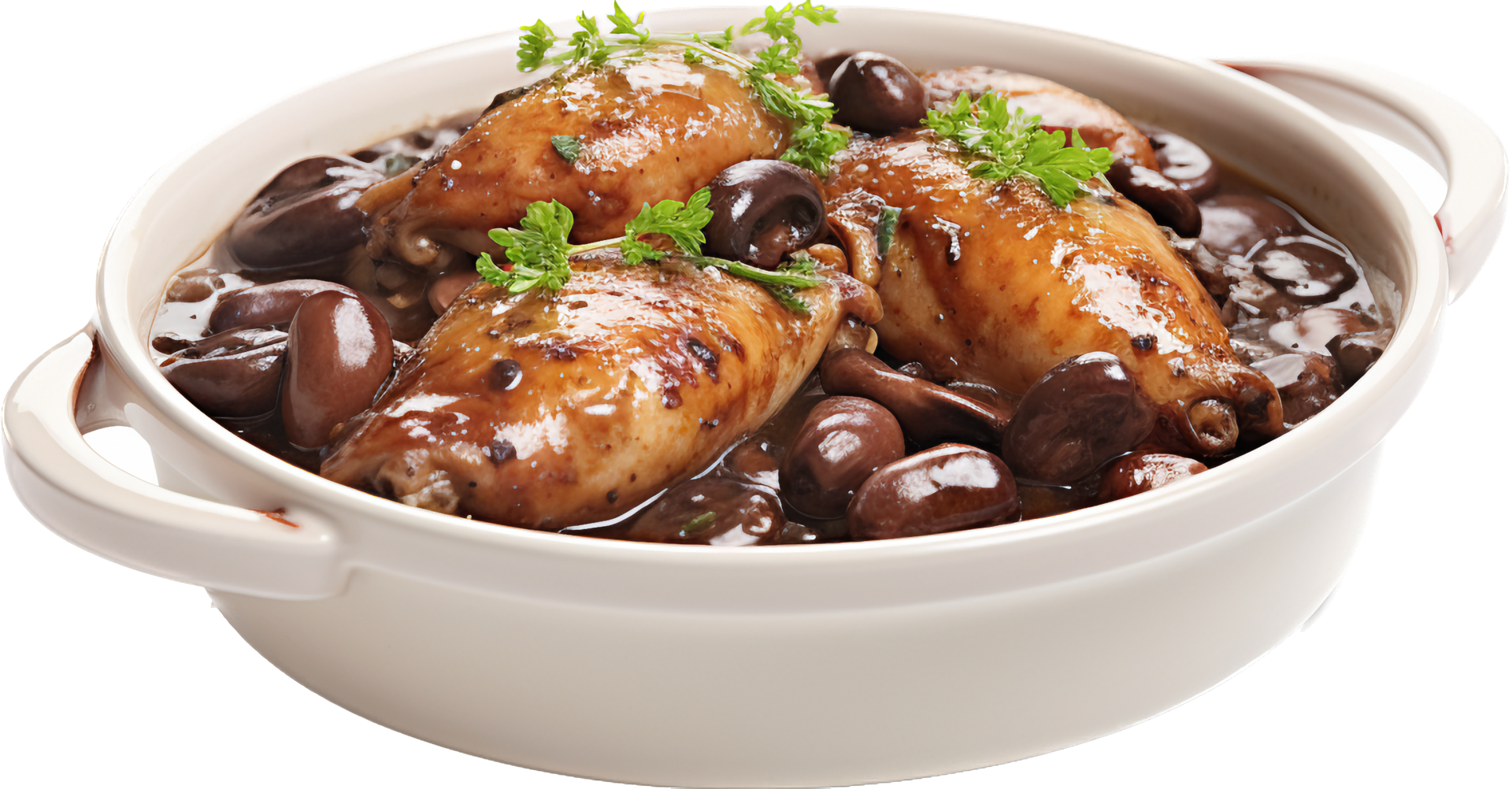 Coq au vin with . 25269903 PNG