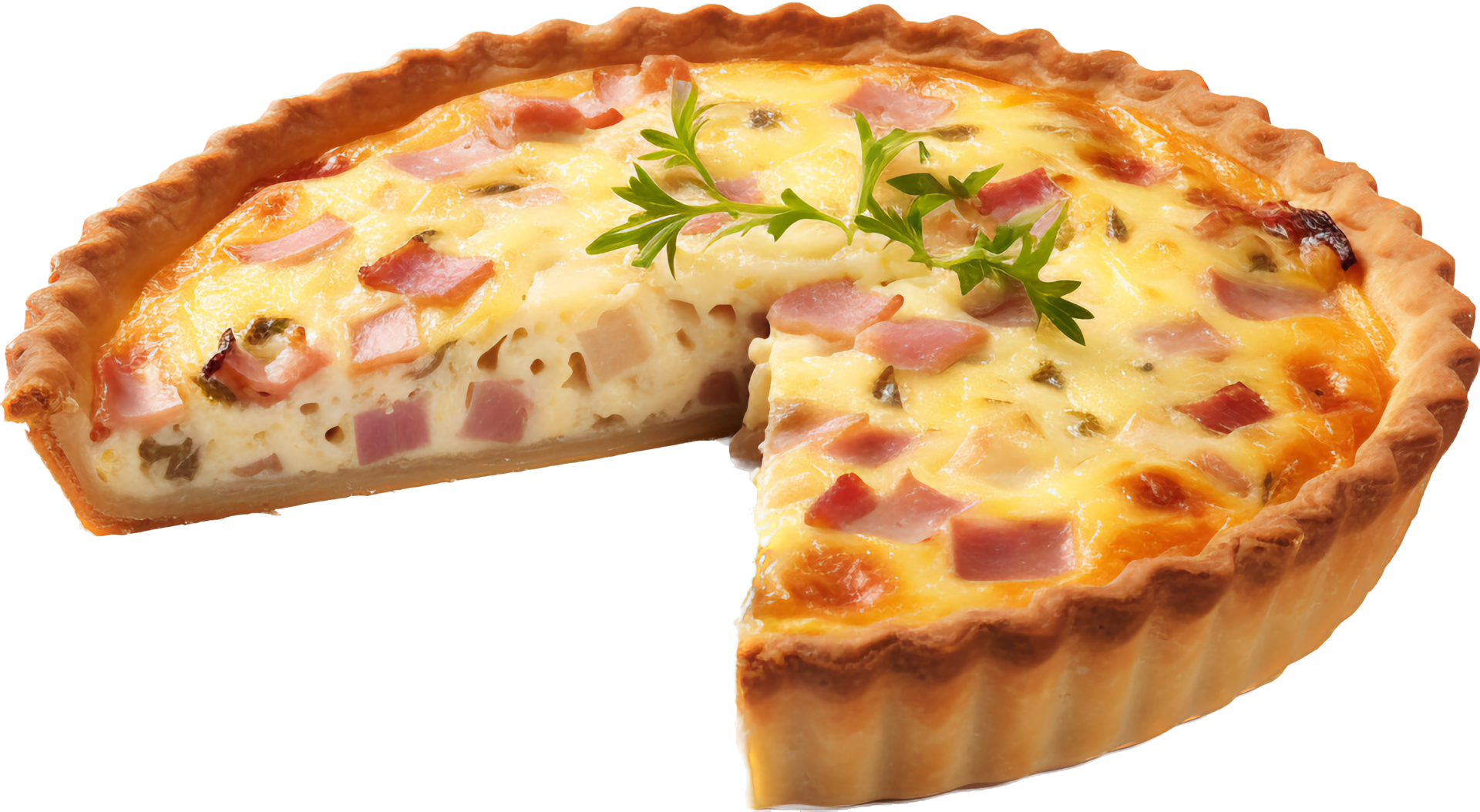 Quiche lorraine with . 25269907 PNG