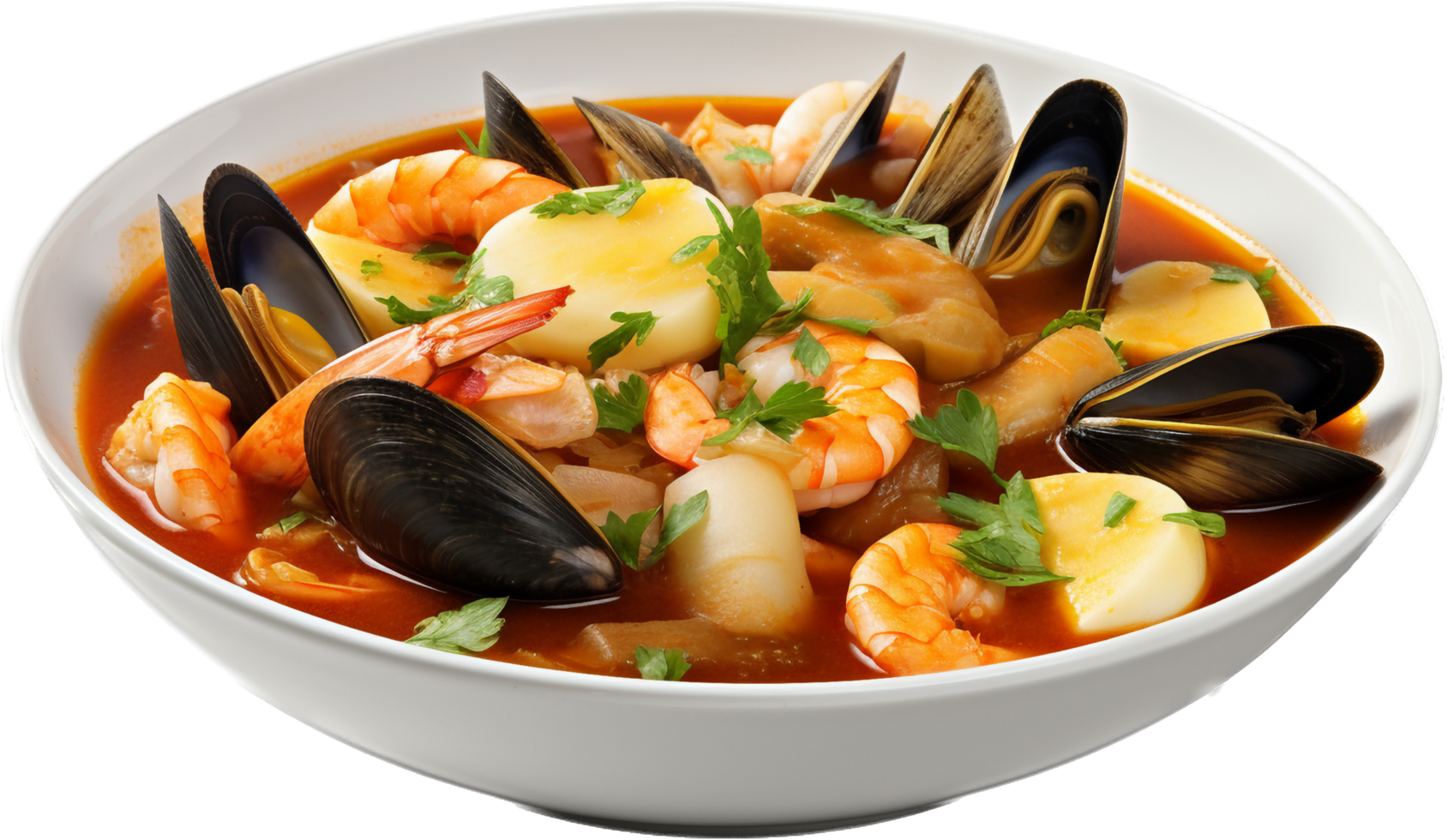 Bouillabaisse png with AI generated. 25269962 PNG