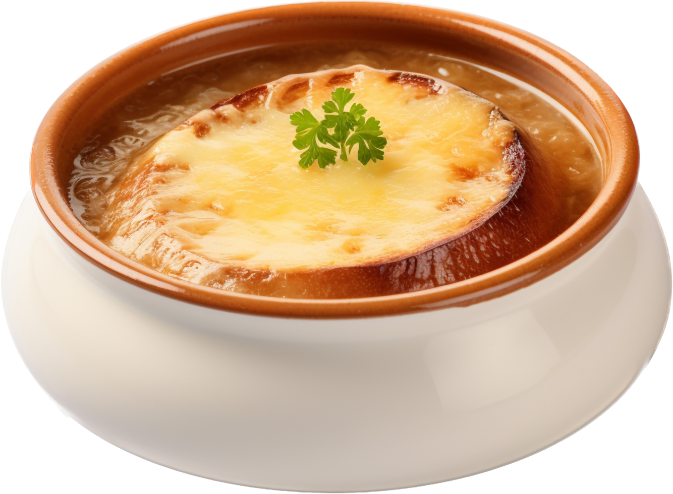 Onion soup with . png