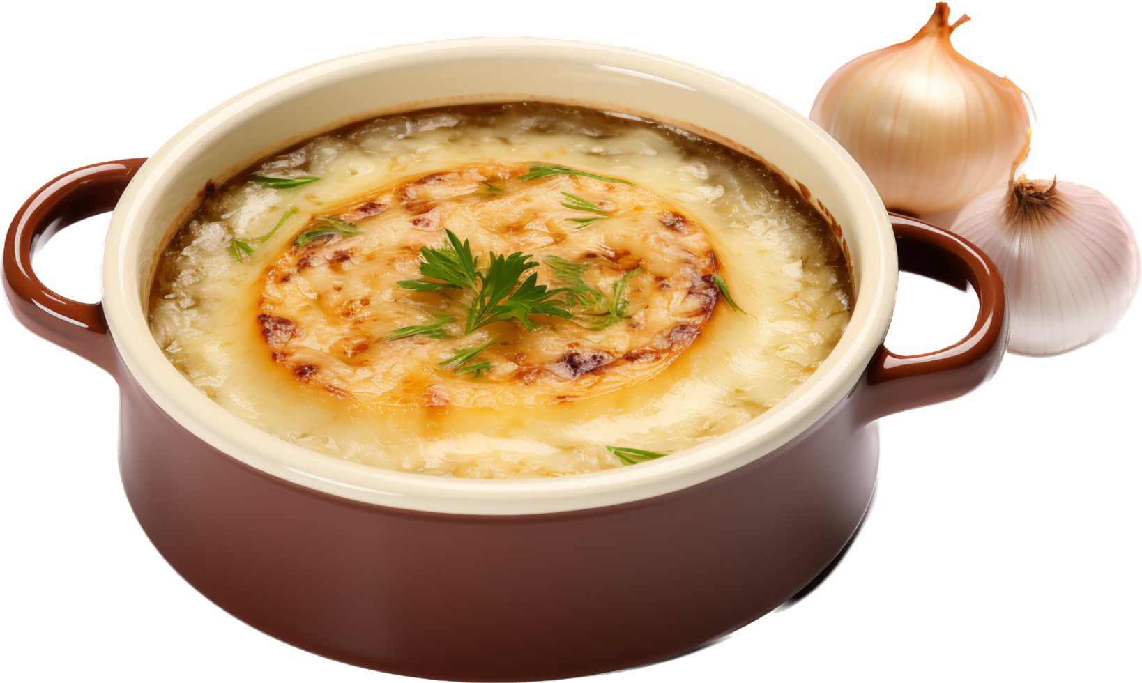Onion soup with . png