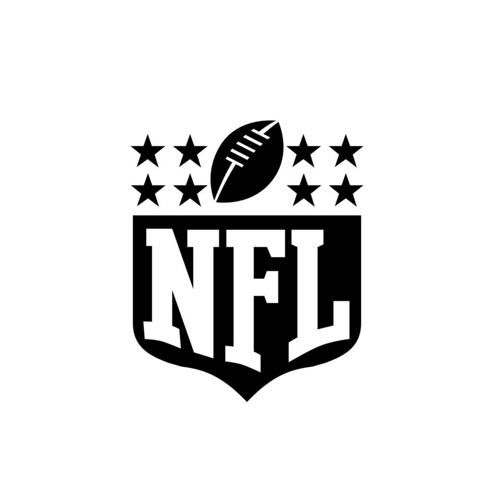 NFL logo editorial vector 25270452 Vector Art at Vecteezy