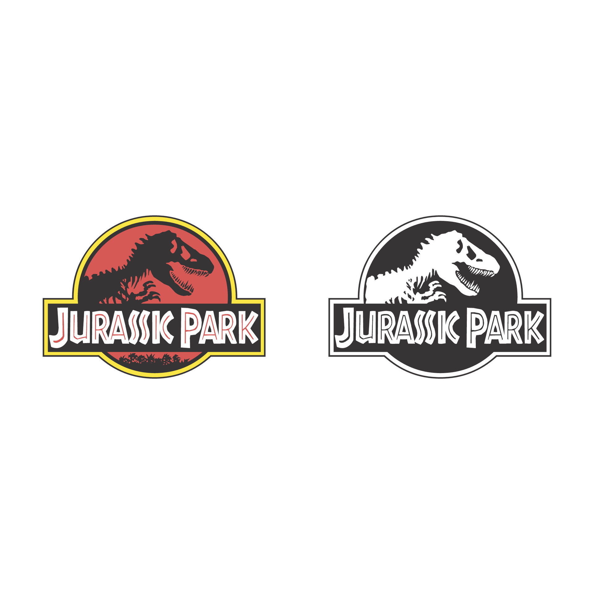 Jurassic park logo vector 25270629 Vector Art at Vecteezy