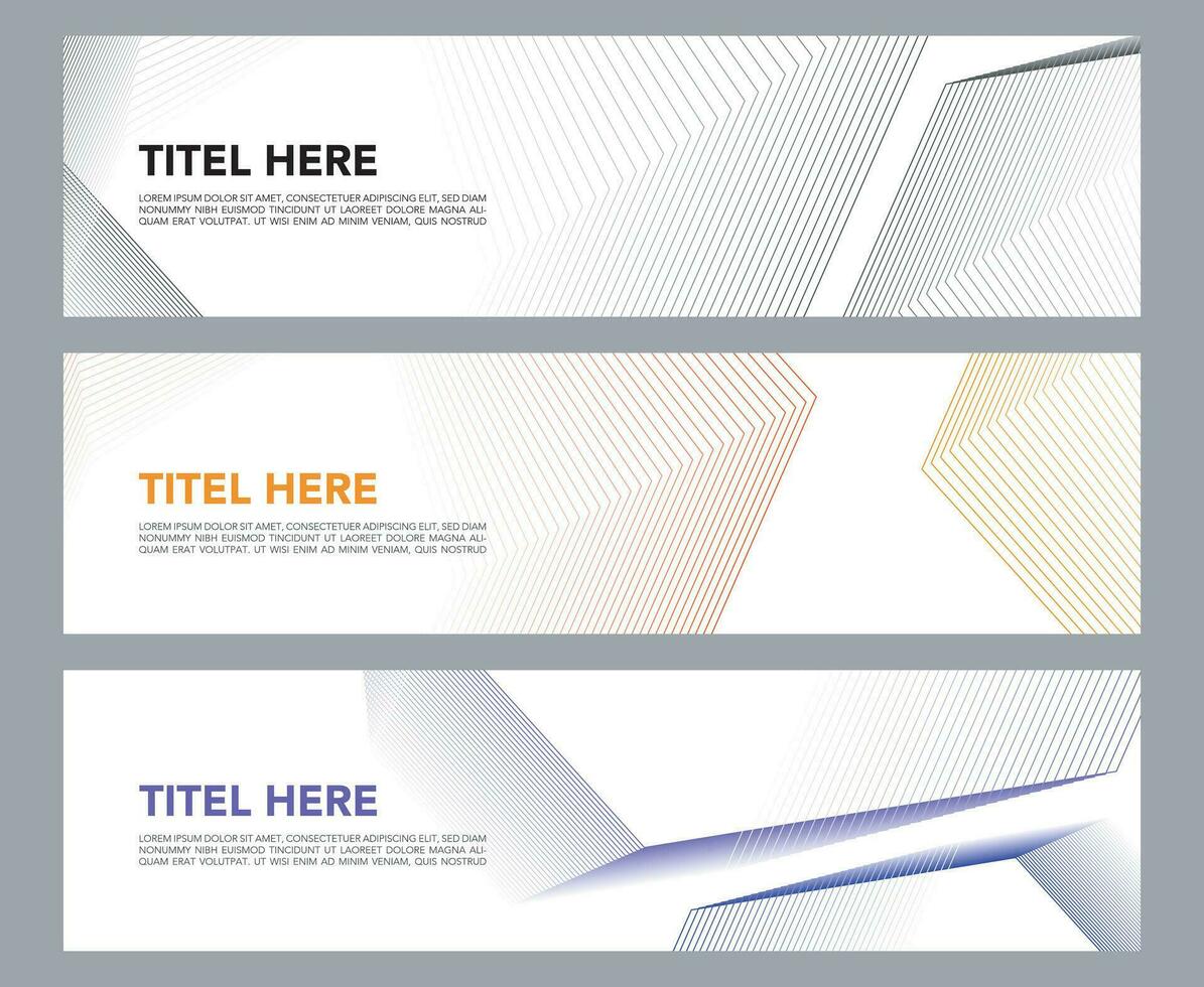 Set of Abstract Vector Banners Design for digital agency, advertising design, social media banner posts, Business conferences,abstract background