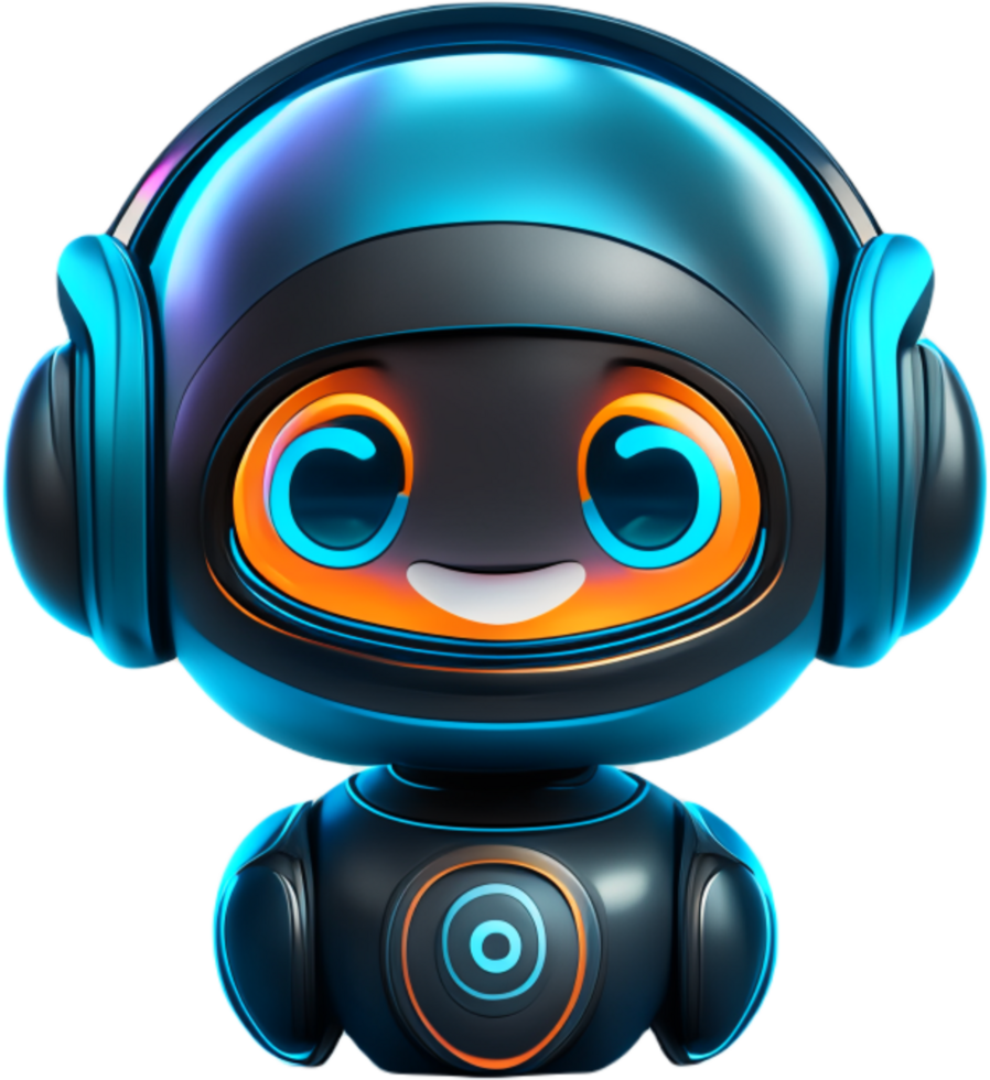 robot chatbot. generatief ai png