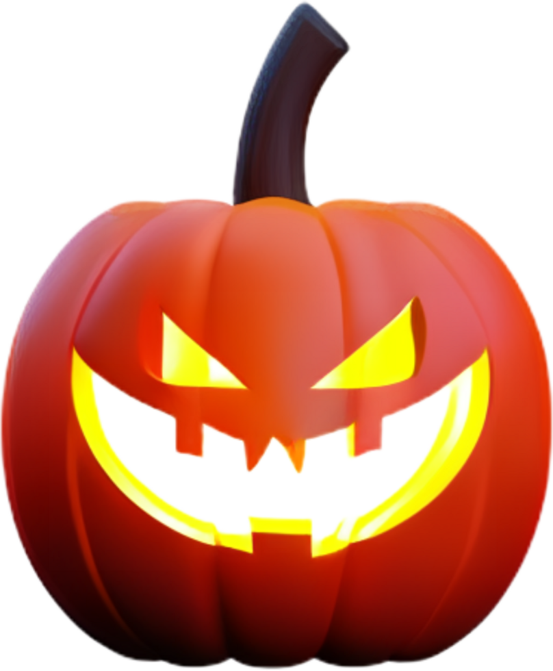 Halloween pumpkin. Generative AI png