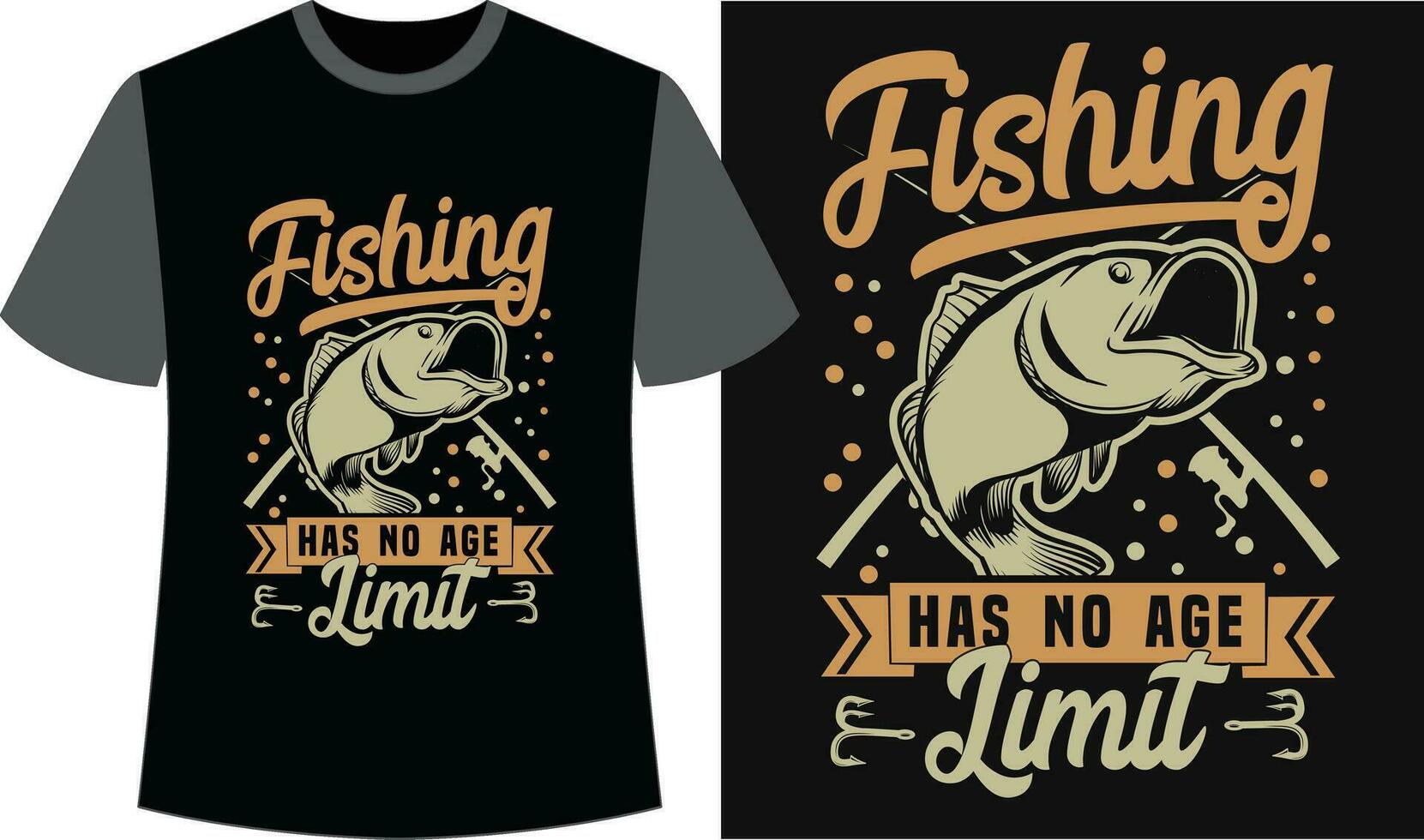 desatraillar tu pasión con de moda pescar camiseta diseños vector