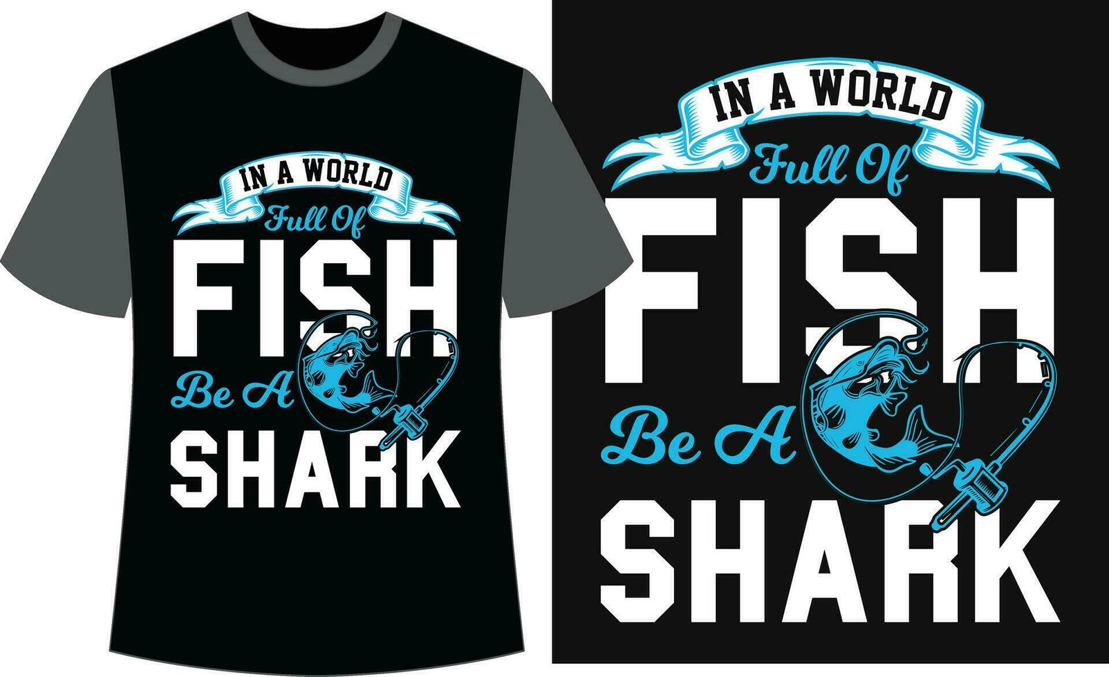 Fishing T-shirt Design Quotes, Fish Tee 10831749 Vector Art at Vecteezy