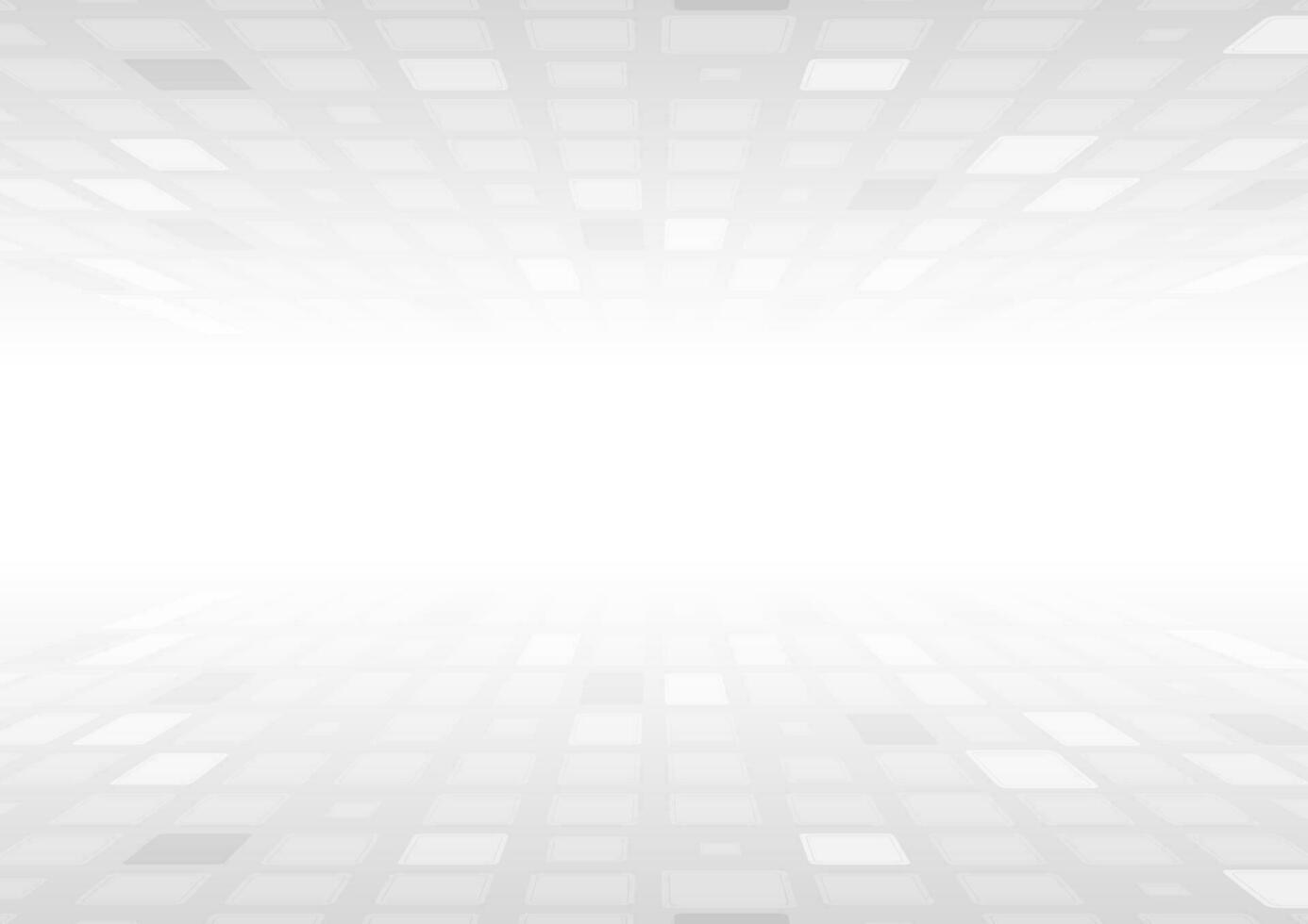 Light grey squares abstract technology background vector