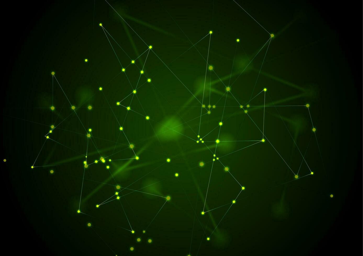 Abstract futuristic communication low poly neon background vector