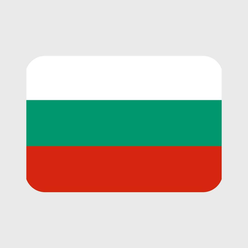 Bulgaria flag vector icon