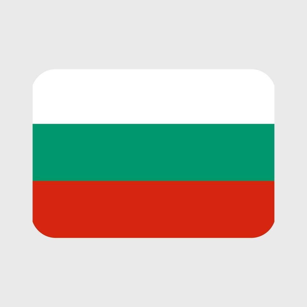 Bulgaria bandera vector icono