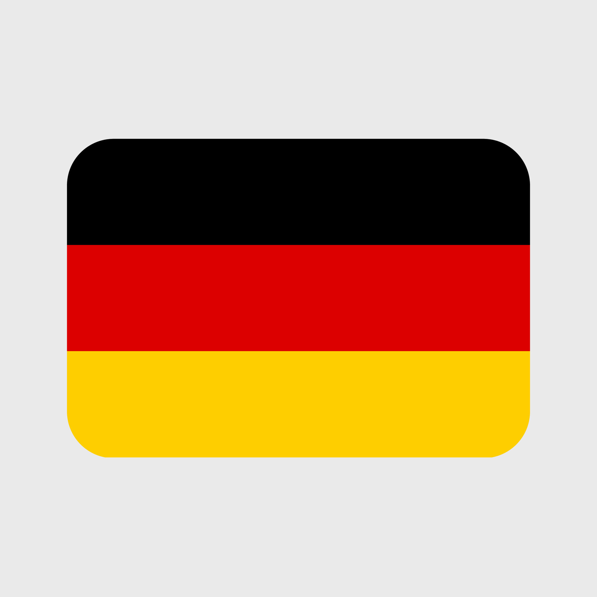 Germany flag vector icon. German flag illustration 25272190 Vector