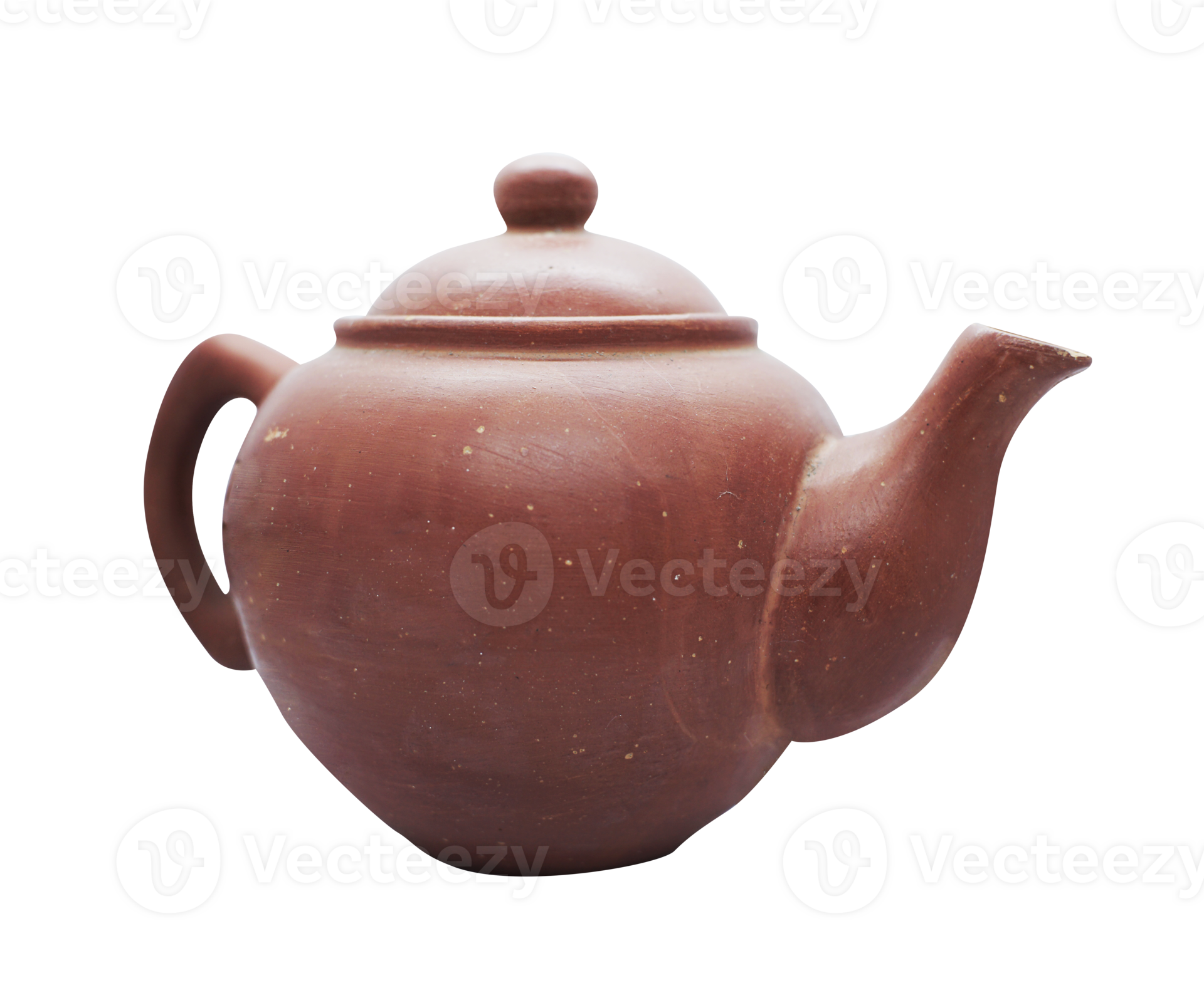 antique clay teapot isolated 25272481 PNG