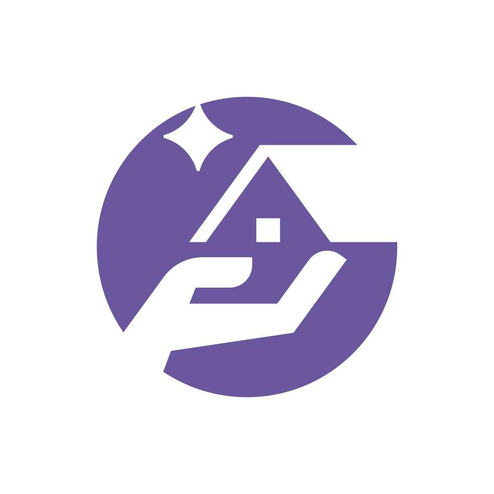 Home property care logo 25272760 Vector Art at Vecteezy