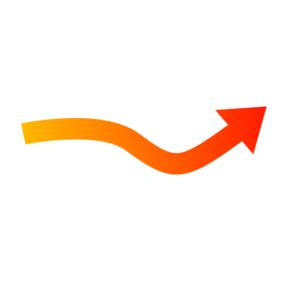arrow icon. Arrow mark icon. abstract arrows for design use. Flat arrow icon. colorful arrow gradient color. png
