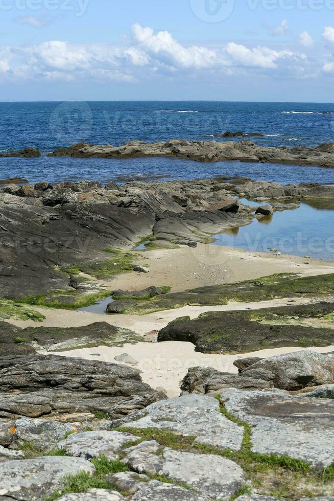 Le Croisic wild coast photo