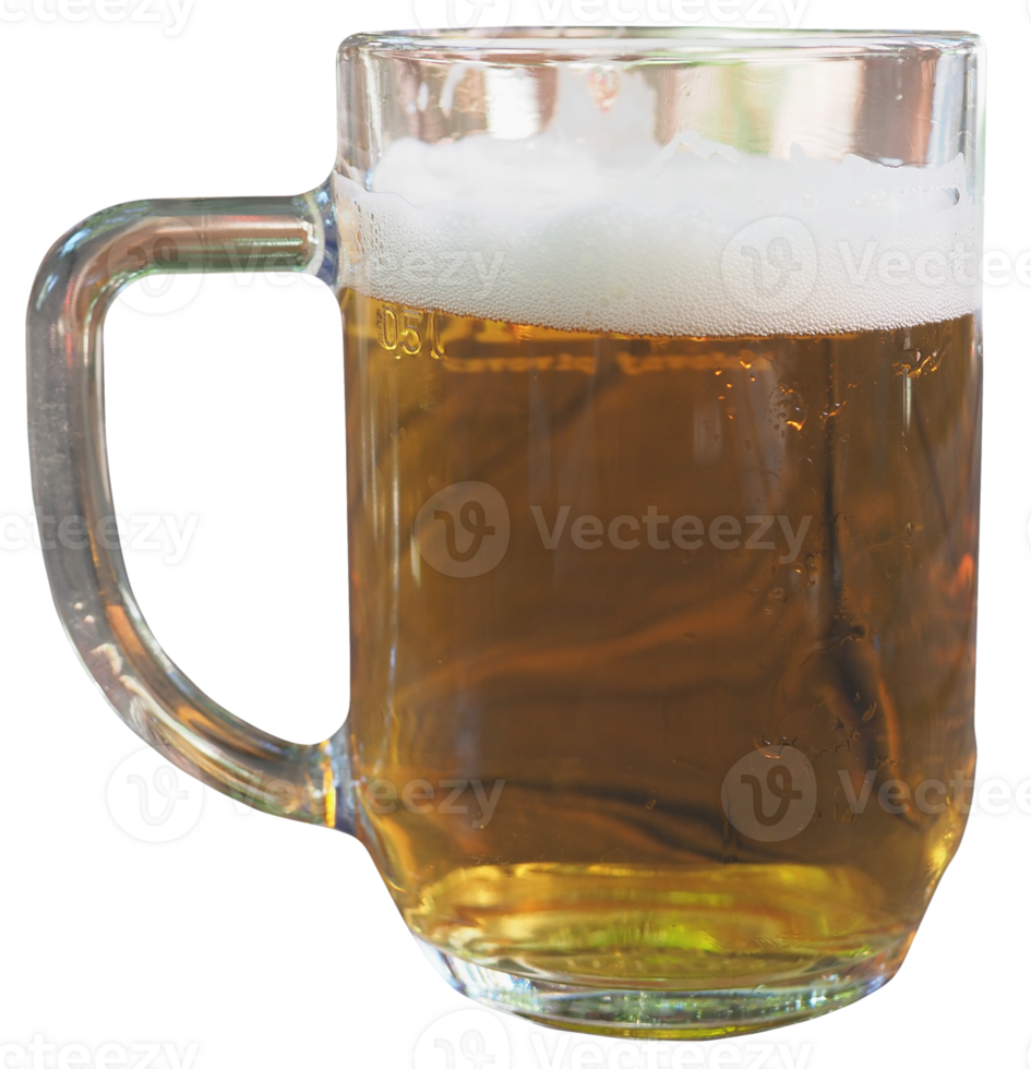 grande cerveza vaso transparente png