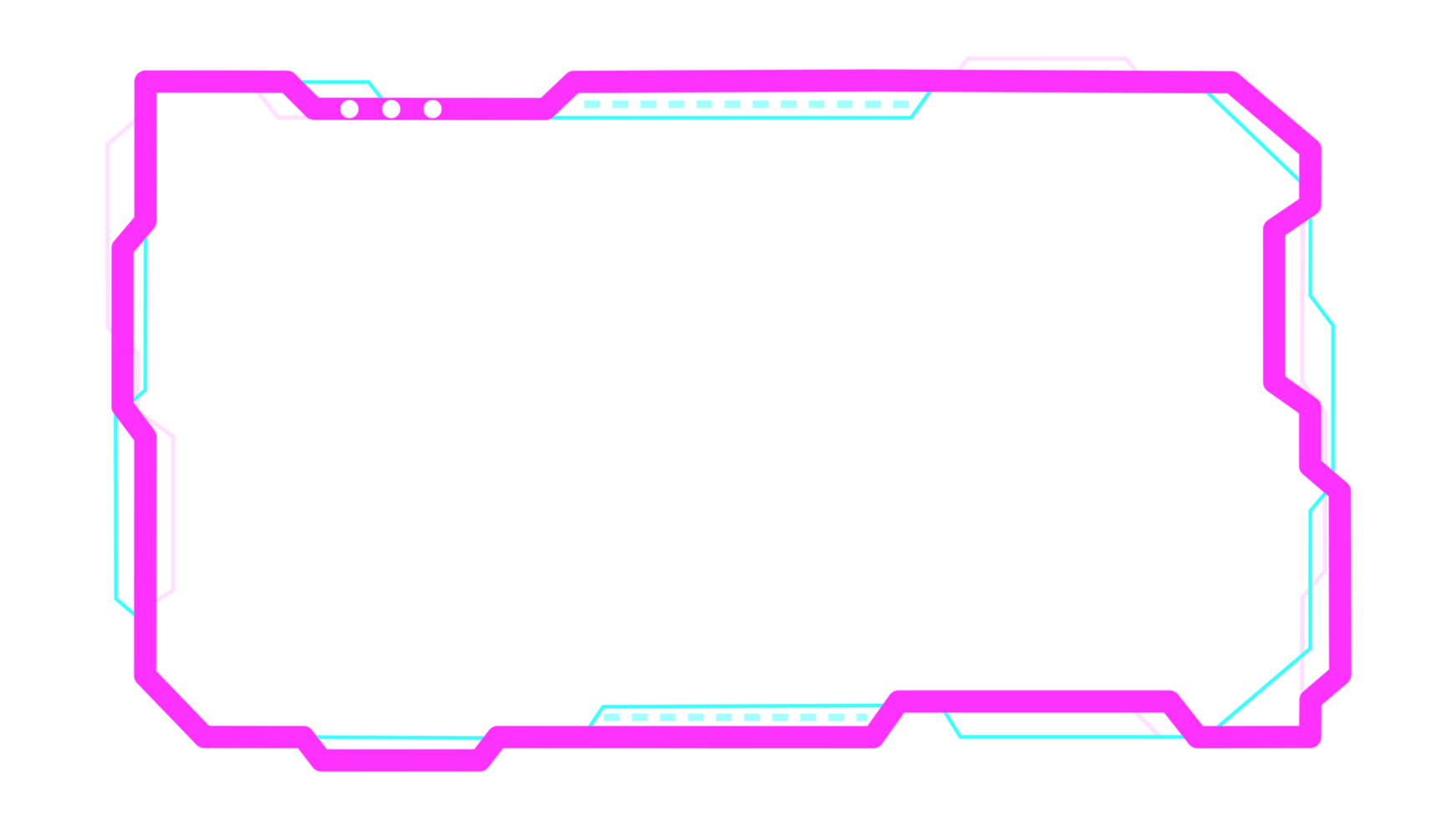 abstrato hud exibição infográfico ficção científica futurista quadro, Armação em formação png