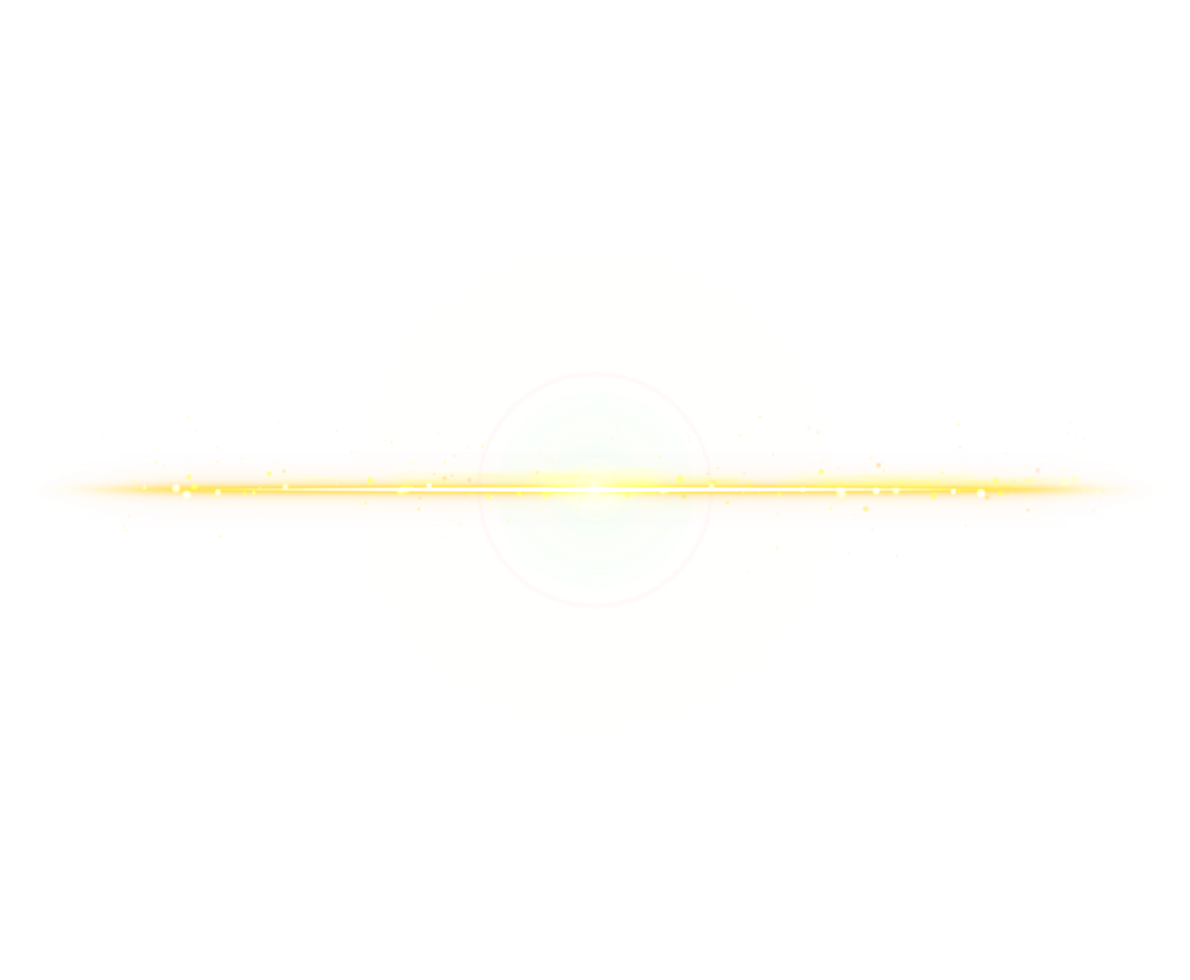 lente llamarada dorado ligero polvo partícula magia estilo png