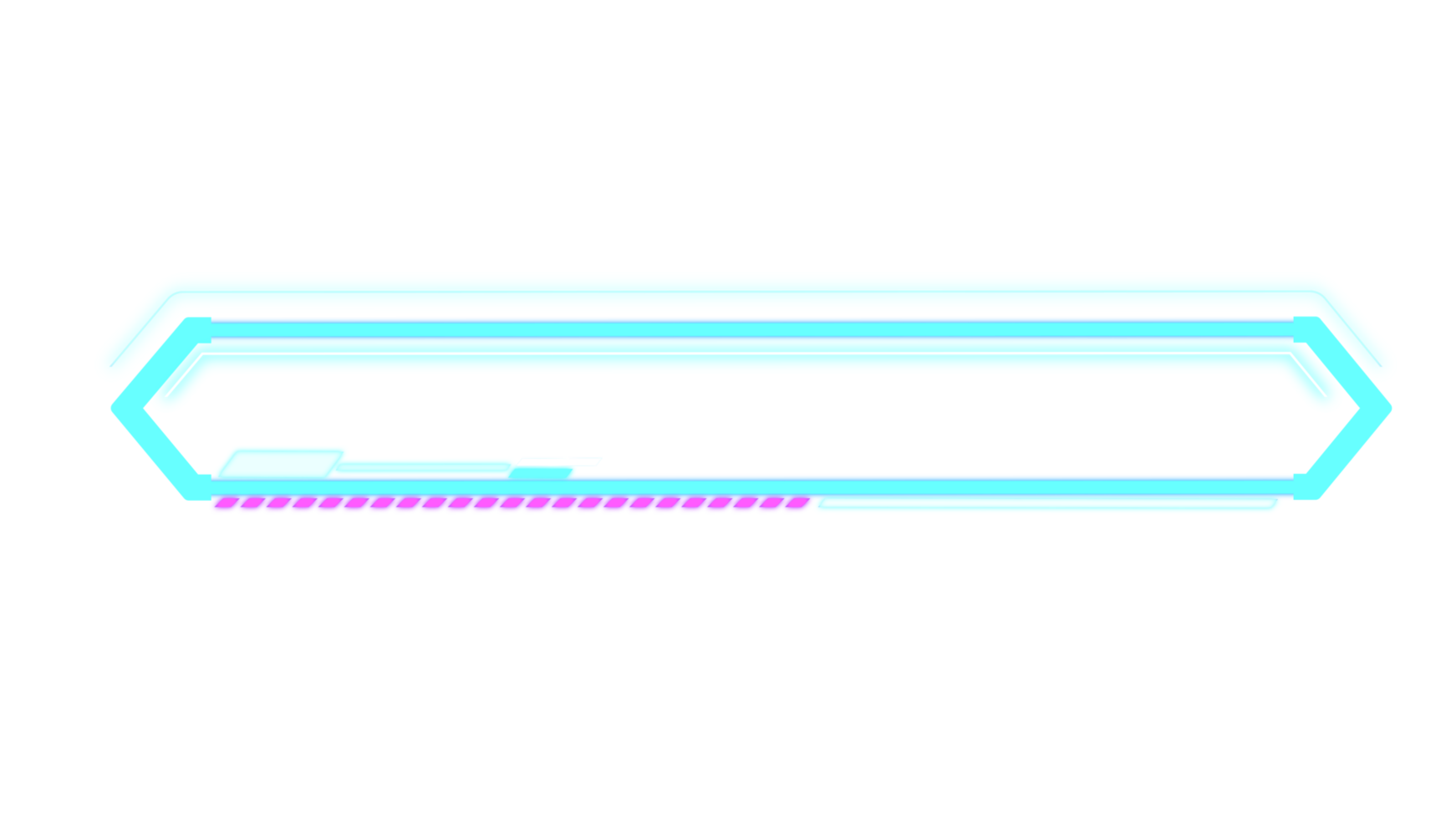 abstrakt Hi-Tech hud Sci-Fi Anzeige Schnittstelle Rahmen Digital Technologie Element png