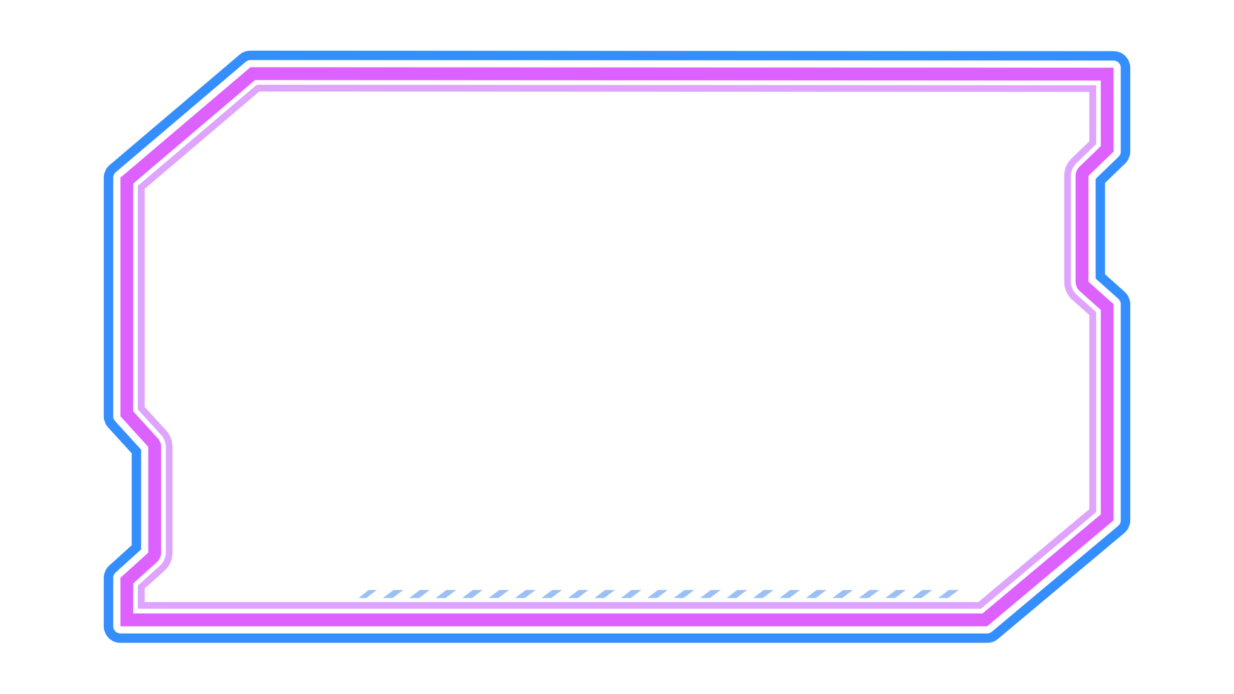 Abstract HUD display infographic sci-fi futuristic frame information png