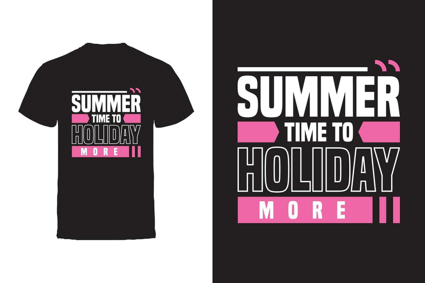 Vector T-shirt design. Summer Typography Vector T-shirt design.