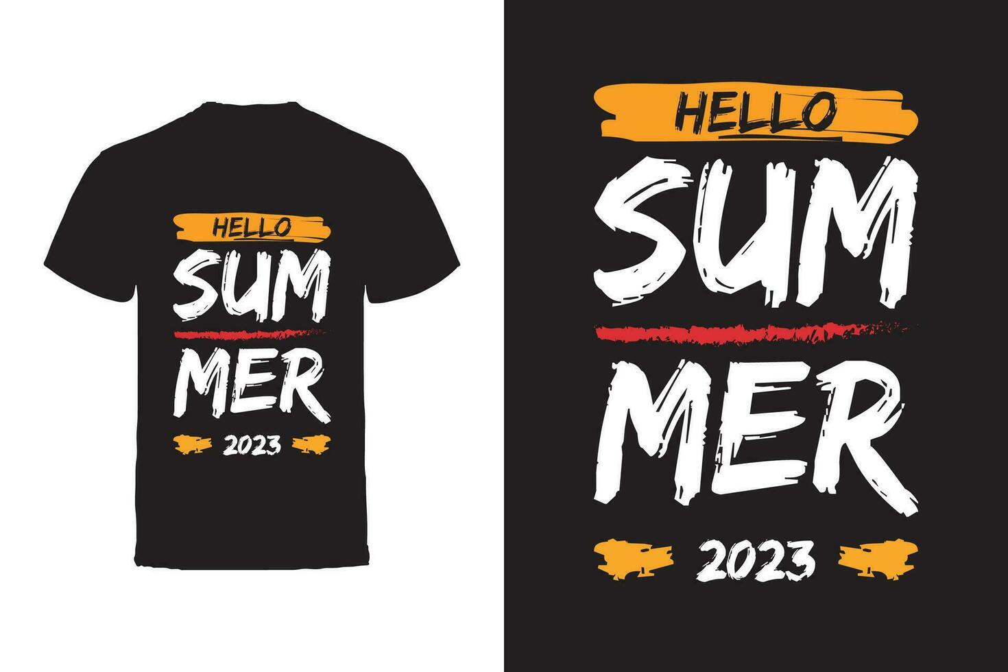 Vector T-shirt design. Summer Typography Vector T-shirt design.