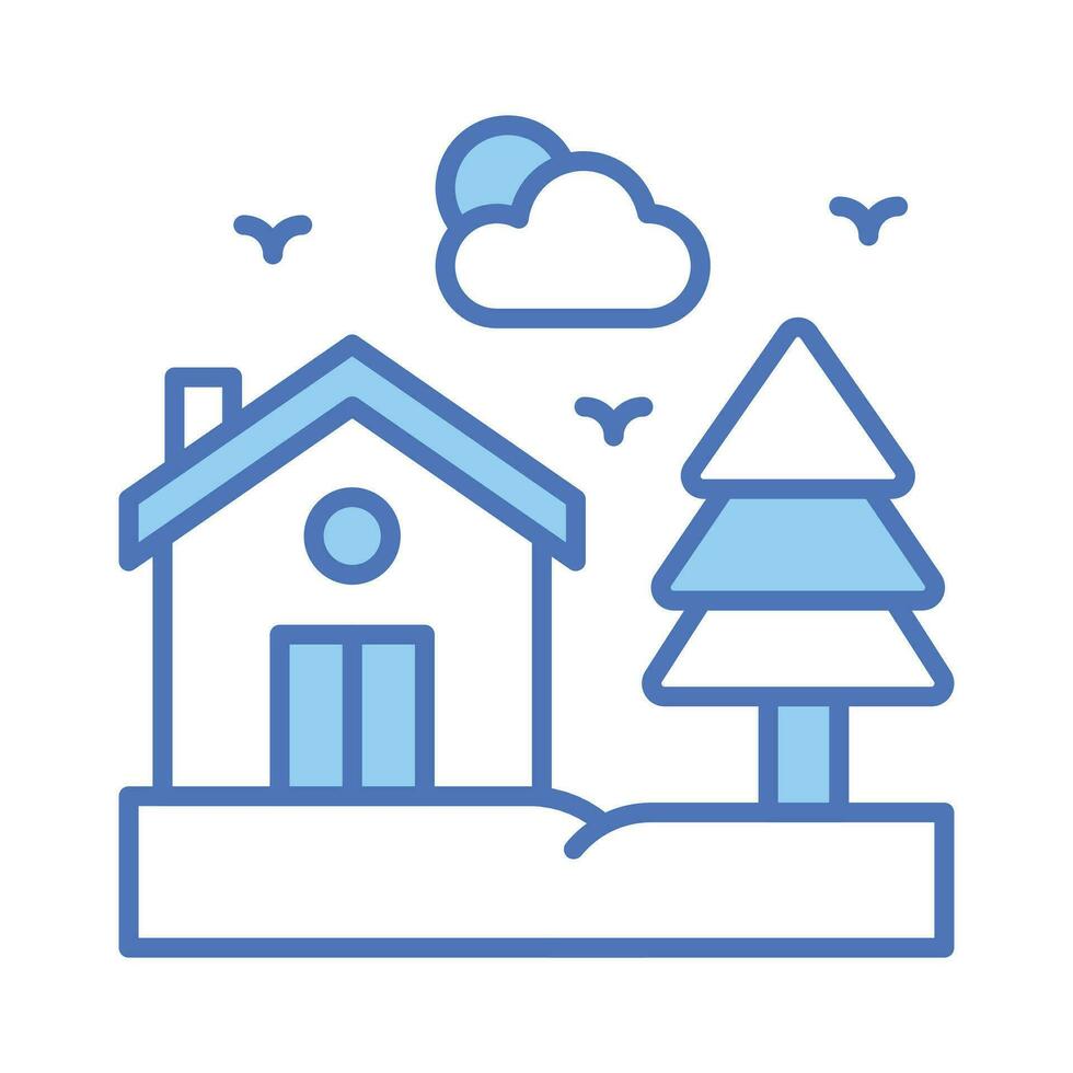 Get this beautifully designed icon of home in modern style, premium icon vector