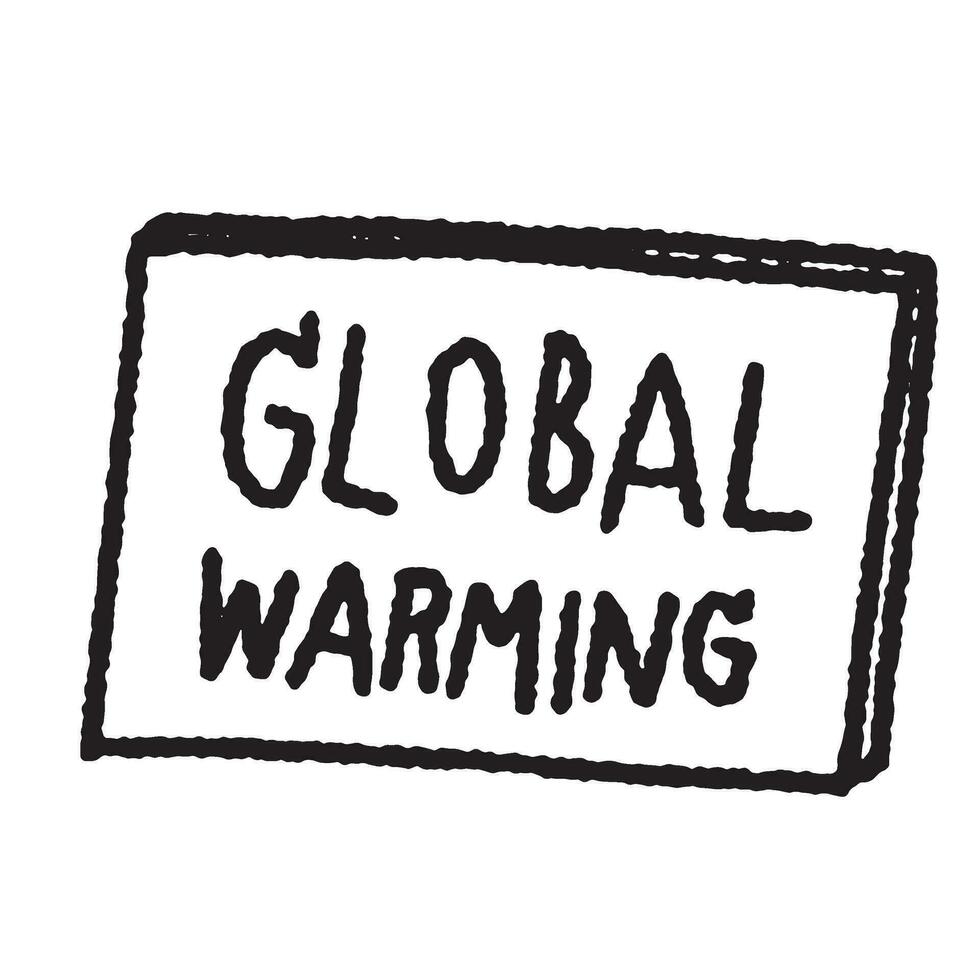 global warming damage line element vector