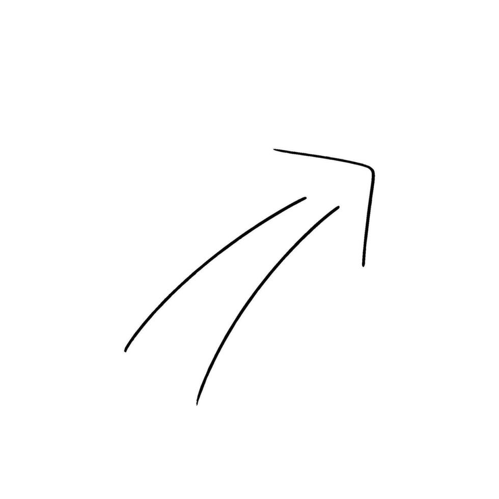 arrow shape element vector
