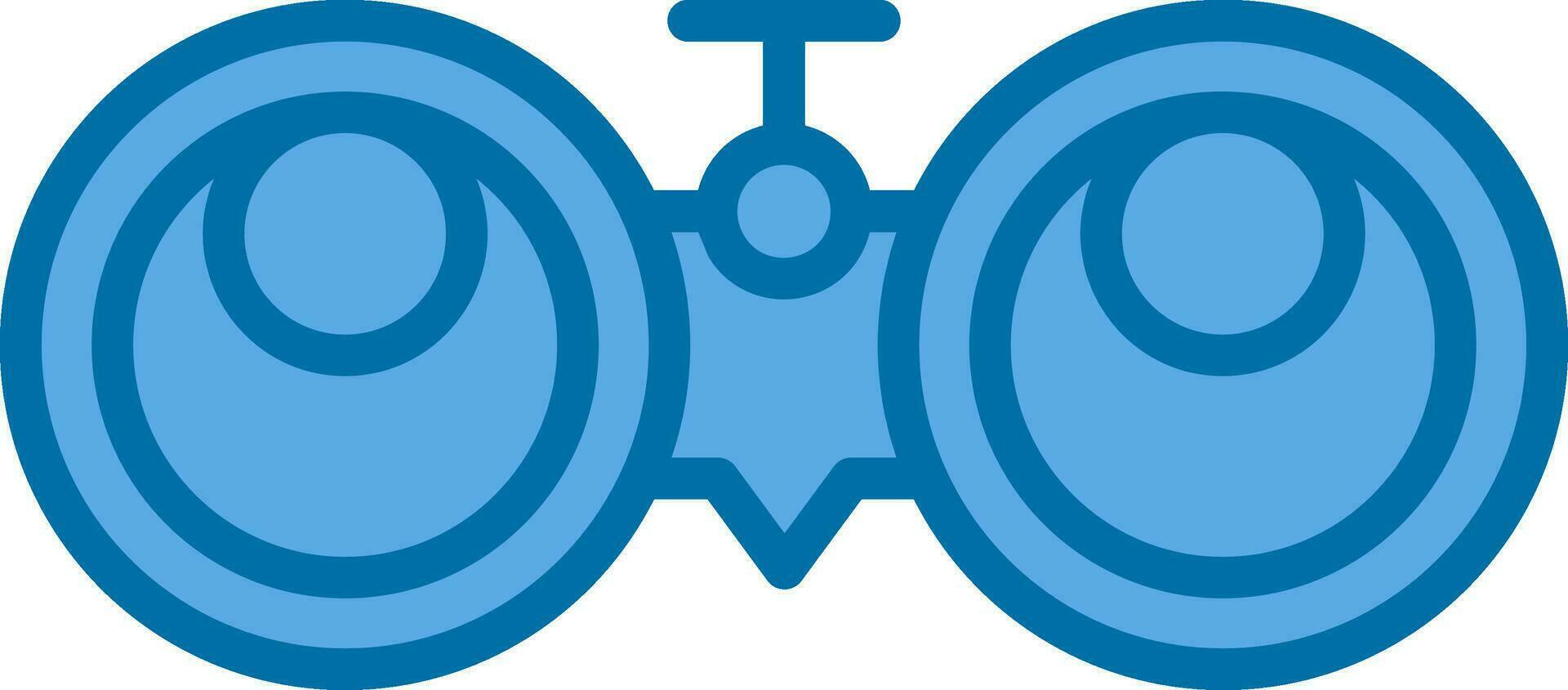 Binocular Vector Icon Design