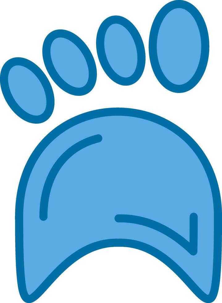 Paw Vector Icon Design