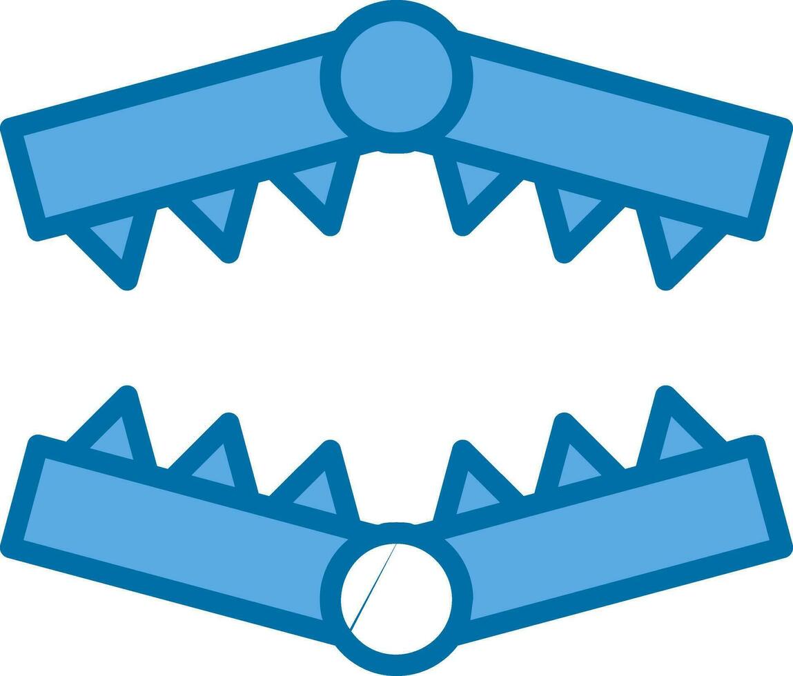 Bear trap Vector Icon Design