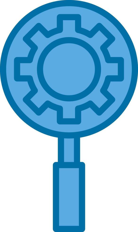 diseño de icono de vector de lupa