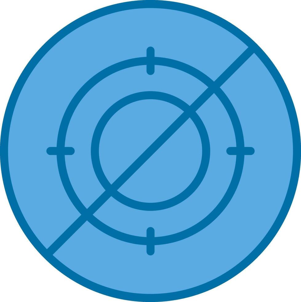 No hunt Vector Icon Design
