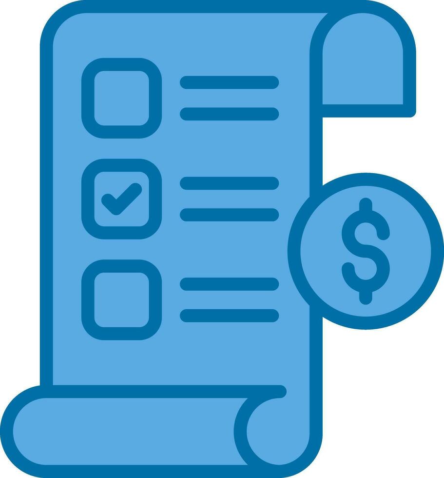 Invoice Vector Icon Design