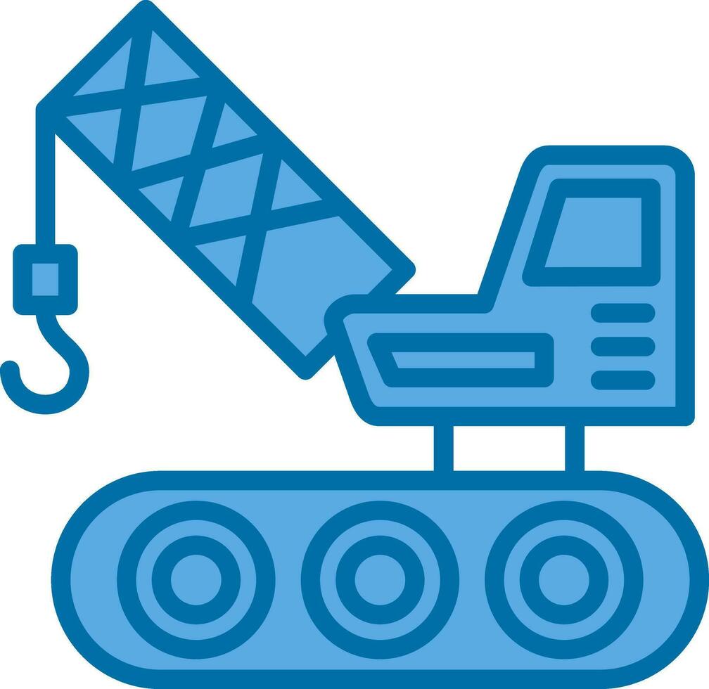 Crane Vector Icon Design