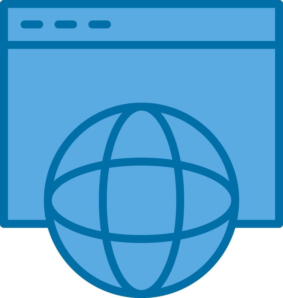Website Vector Icon Design