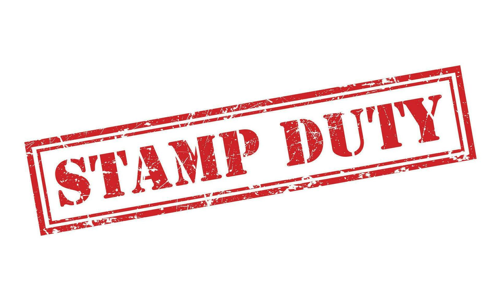 Stamp Duty Rubber sign or Stamp, Grunge rubber Stamp, Sale badge Vintage old texture vector
