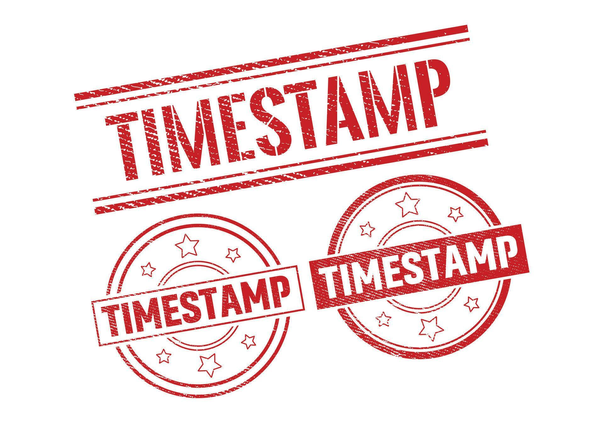Timestamp Rubber sign or Stamp, Grunge rubber Stamp, Sale badge Vintage ...