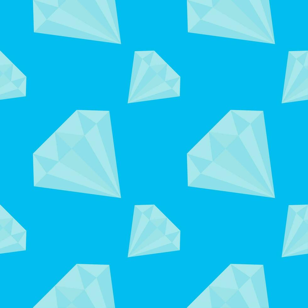 diamond seamless pattern flat design vector illustration