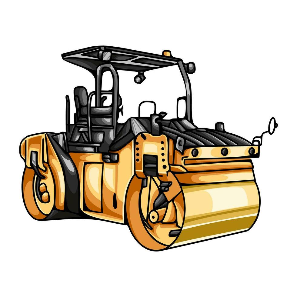 HEAVY EQUIPMENT TO HELP DEVELOPMENT vector